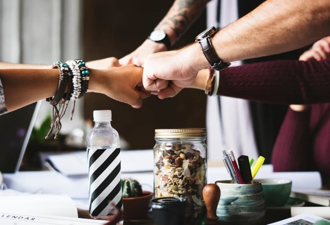Collaboration between teams